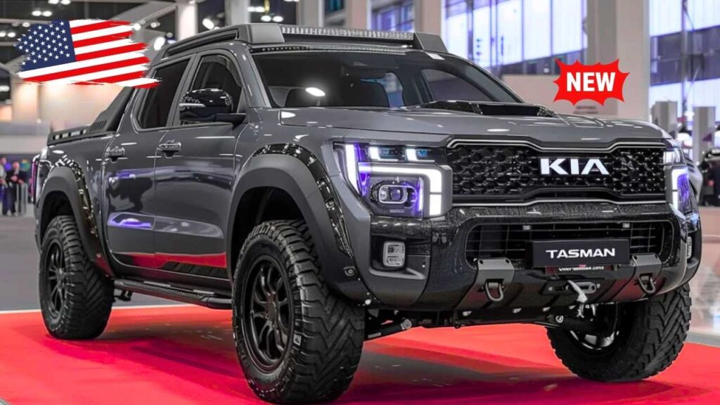 2026 Kia Tasman Unleashed: Mid-Size Pickup Redefines Power and Style